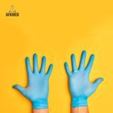 Cheap Price 100PCS Box Disposable Blue Safety Medical Nitrile Surgical Examination Gloves