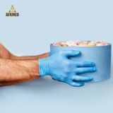 Medical / Non-Medical Examination Disposable Powder Free Protective Nitrile Gloves