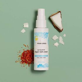 hot selling natural organic coconut oil cream baby skin care private label moisturizing diaper rash cream