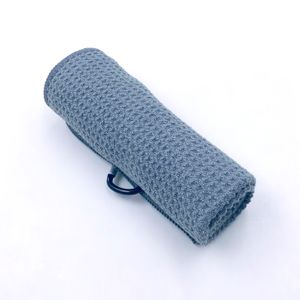 Custom print microfiber golf club cleaning towels sublimation polyester