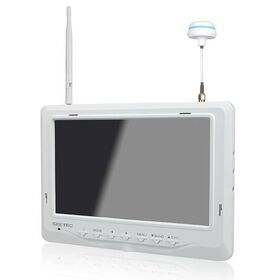 7" FPV Monitor 5.8ghz wireless video transmitter receiver HD Camera helicopter quadcopter drone