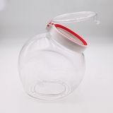 Food Storage Pet Plastic Irregular Tea Candy Jar Container