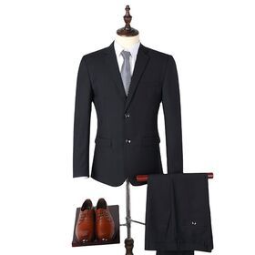 Wholesale Wear Small New Fashion Men Anti-wrinkle Anti-Static Breathable Formality Strong Sense Suits
