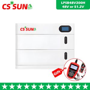 CSSUN LPSB 24V 48V Stackable LiFePO4 Rechargeable Lithium Battery for Solar Storage Systems/UPS Systems/Telecom Systems China manufacturer