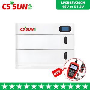 CSSUN LPSB 24V 48V Stackable LiFePO4 Rechargeable Lithium Battery for Solar Storage Systems/UPS Systems/Telecom Systems China manufacturer