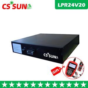 CSSUN LPR24V20 LiFePO4 Storage Backup Batteries for home solar systems, BTS station, telecom systems China manufacturer