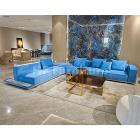 Italian furniture luxury leather corner sofa l shaped sectional sofas