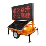 LED Display Solar Power Trailer Mounted Variable Message Signs LED Color Vms Boards
