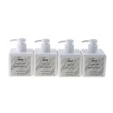 100 Ml 250ml 300ml 500ml Empty Square Shampoo Bottle with Pump for Cosmetics