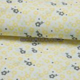 Organic Cotton Fabric Solid Dyed Or Printed
