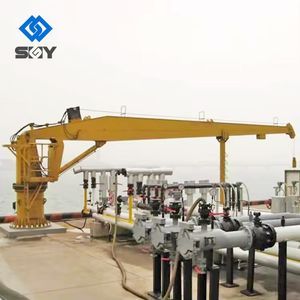 2 Ton 5 Ton 10 Ton Offshore Marine Hydraulic Deck Crane with Rotatable Boom