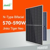 Jinko Solar Tiger N Type Bifacial Double Glass Solar Panel 570W 575W 580W