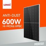 New Product Longi Solar Module Himo6 Explorer Anti-Dust 585W 590W 595W 600W Solar Panels