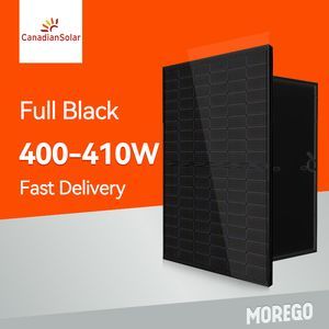 Canadian Solar 395W 400W 405W 410W 415W PV Module Hiku6 Full Black Solar Panel