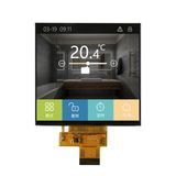 Customized IPS TFT LCD Display 4 Inch 720*720 Optional with Touch Screen for Smart Home Product
