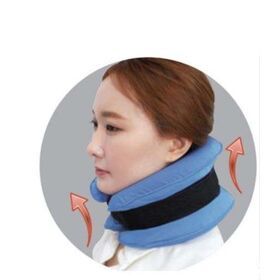 Inflatable neck rest traction orthopedic physiotherapy home use intuitive korea medical massagers