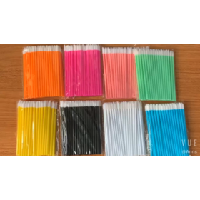 Wholesale Disposable Lip Applicator Flocked Head Lip Brush Cheapest Lip Gloss Wand in Stock
