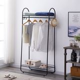 Gmj Metal Garment Rack Free-Standing Closet Organizer
