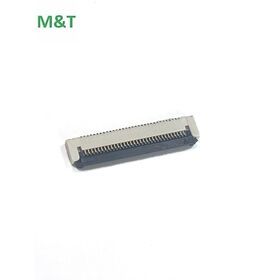 Factory direct 0.5mm Pitch 1.5MM height 90° Front flip SMT FPC Connector for 3C electronics