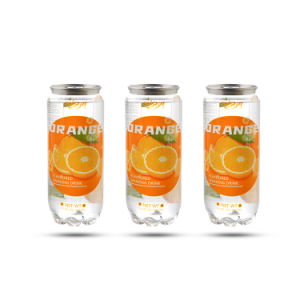 Orange Flavour Branded Soft Drinks in Cans