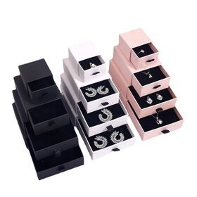 Customized Logo Small Size Cardboard Gift Paper Boxes With Drawer For Clothing Shoes Gift PackagingPopular