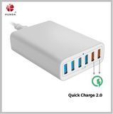 [Qualcomm Certified]Quick Charge 2.0 USB Charger 60W Quick Charge 2.0 Adaptive Fast Charger Adaptive Charger