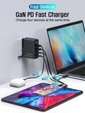 Hunda Technology UK Quick 100W GaN Charger Bulk Fast Dual Wall Charger for Phone 13 14 PRO Chargers