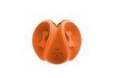 Pet Dog Toy Leakage Puzzle Hollow Rubber Training Interactive Dog Ball with Rope Toy