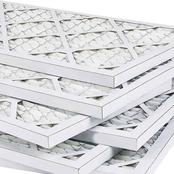 Custom Replaceable AC Furnace Air Filter Reusable ABS Plastic Frame Paper Frame Merv 13 20x25x1 Air Filter