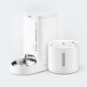 PETKIT Automatic Pet Feeder + Water Fountain Set 3L Smart Pet Food Dispenser with 2L Wireless Pump Pet Water Drinking Fountain