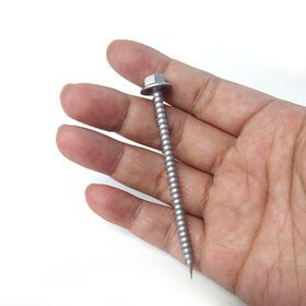 Stainless Steel Carbon steel Hex Flange Washer Head Concrete Screw