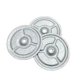 insulation plates 3 inch 73mm Steel Brackets Screw Washer Round Plate metal screw Round Plate