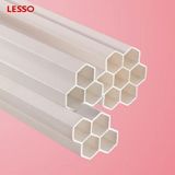 Lesso Corrosion Resistance White 20 32 mm Plastic PVC-U Electrical Wires Conduit Pipes PE Multi-Hole Duct