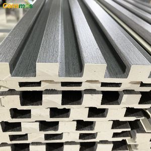 Wholesale Alternative-Wood Paneles PVC Cladding Home Decoration Construction Material WPC Wall Panel