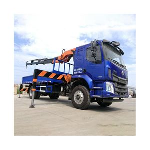 Factory Price New Truck Cranes 6.3t Telescopic Boom Mobile Truck Crane Crane Mounted Truck Industrial Machinery for Sale