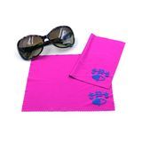 Foam Printing Microfiber Cleaning Cloth for Eyeglasses, Eyeglasses Cleaning Cloth