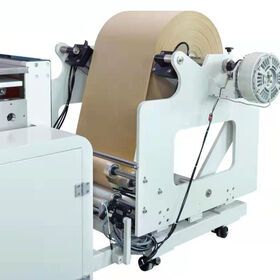 520mm Automatic Recyclable Kraft Honeycomb Cushion Wrapping Protective Paper Roll Making Machine For Bubble Packaging Shipping