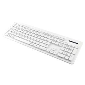 Brand logo good design floating keys slim light PC USB suspension wireless keyboard for office