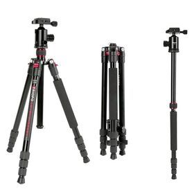 Triopo T258 tripod   62" Phone Tripod & Selfie Stick,  Extendable Cell Phone Tripod Stand  Phone Holder