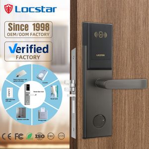 26-Year-Old Lock Factory's Hotel Management Software System Access Digital Keys Cards RFID Electric Room Door Lock for Home