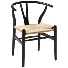 Factory Large Supply Solid Wood French Dining Chairs Newest Wishbone Frame Wooden Legs Chairs Restaurant Dining Chair