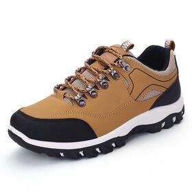 Outdoor Boots New Round Head Breathable Special Combat Boots Hiking Shoes Suede Adult Men A3