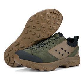 Outdoor High-top Desert Tactical Boots New Round Head Breathable Combat Boots Hiking Shoes Suede Adult Men A3
