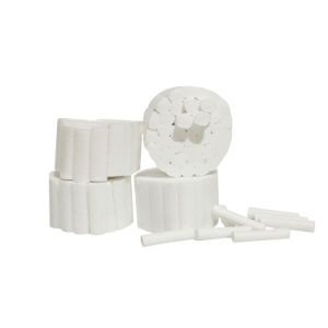 Medical White Disposable Dental Absorbent Cotton Fabric Roll