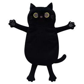 Microwave Heating Pads for Cramps Pain Relief,  Birthday Gifts for babies,kids and girls,Black Cat