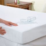 Hot Selling 100% Cotton Cloth Waterproof Mattress Pad Cover Protector (JRD617)