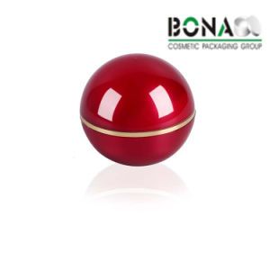 Beautiful Color 5g 10g 15g 30g 50g Ball Shape Acrylic Cosmetic Jar for Skin Care 80g Cosmetic Packaging