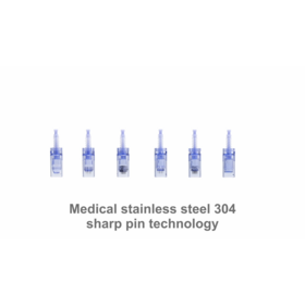 Micro Needles Bayonet Dermapen Needles Korea Cartridges Sterile Blue Derma Rolling System Dermapen A6 Medical Stainless