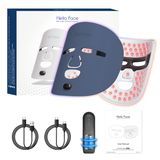 PDT Redlight Therapy Facial Mask Face Care Device Red Light Therapy 660nm 850nm Red Near Infrared LED Light Therapy Face Mask