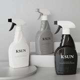 Custom Cleaning Spray Bottles 500ml Plastic Green Trigger Spray Bottle with Pump
